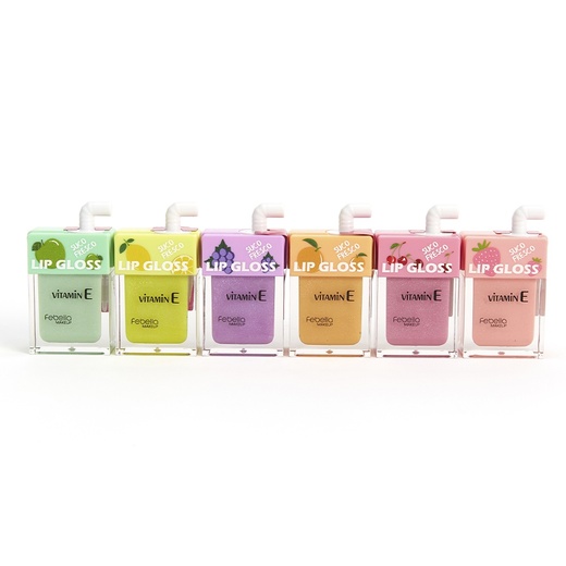 Lip Gloss Suco Fresco Febella Makeup LG4055