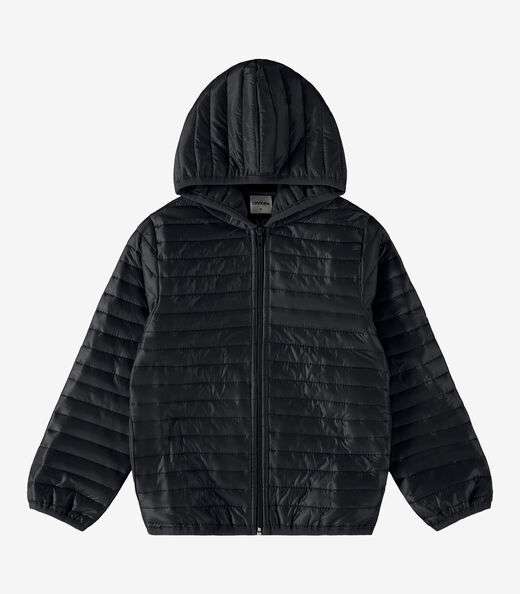 Image_Jaqueta Infantil Feminina Em Microfibra Rovi Kids Preto