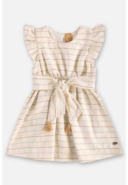 Vestido e Faixa para Bebê em Algodão Up Baby