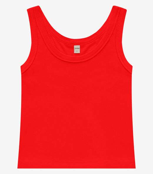 Regata em Ribana de Viscose Rovitex Laranja