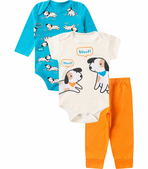 Image_Kit Body Infantil Longo 3 Peças Select Azul
