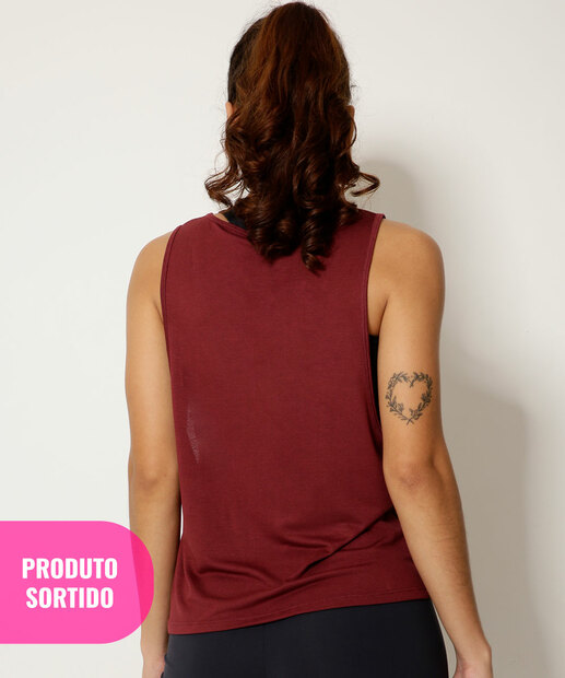 Blusa Regata Sortida Feminina Fitness Marisa
