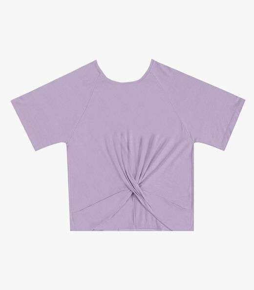 Blusa Feminina Lisa Infinita Cor Roxo