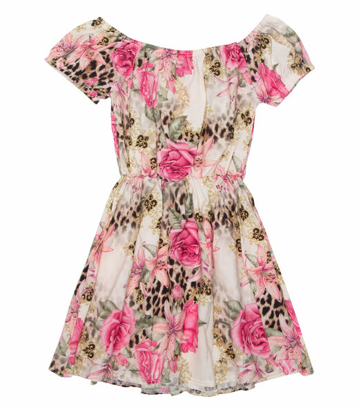 Vestido Infantil Ciganinha Infinita Cor Rosa