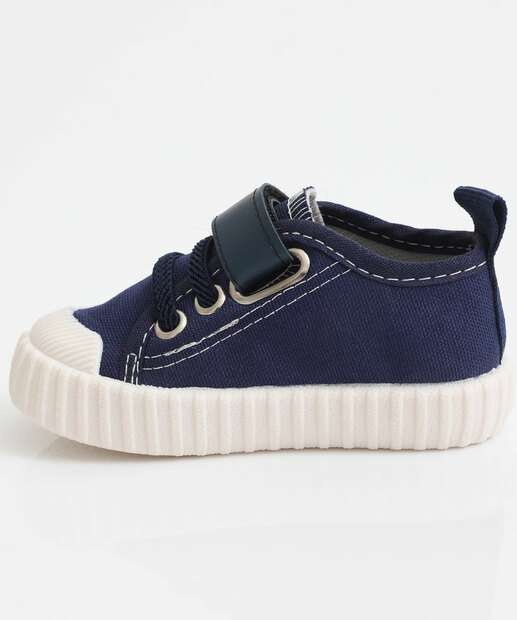 Tênis Infantil Casual Velcro Ortobessa Azul