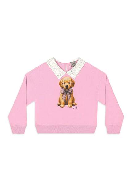 Conjunto Blusão Golden Saia Xadrez Quimby