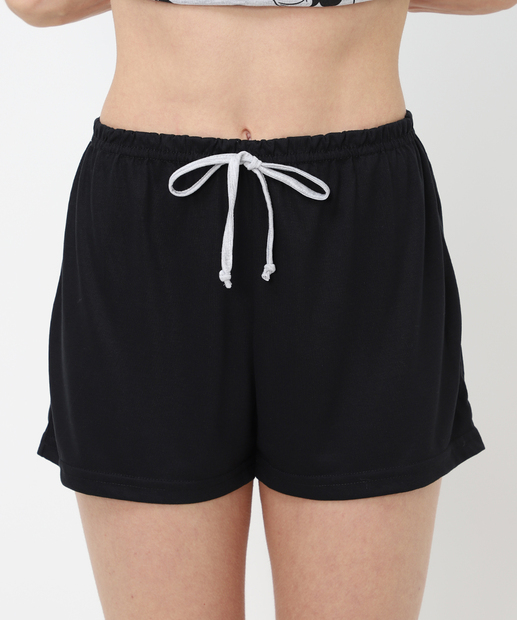 Pijama Feminino Estampa Mickey Disney Cinza