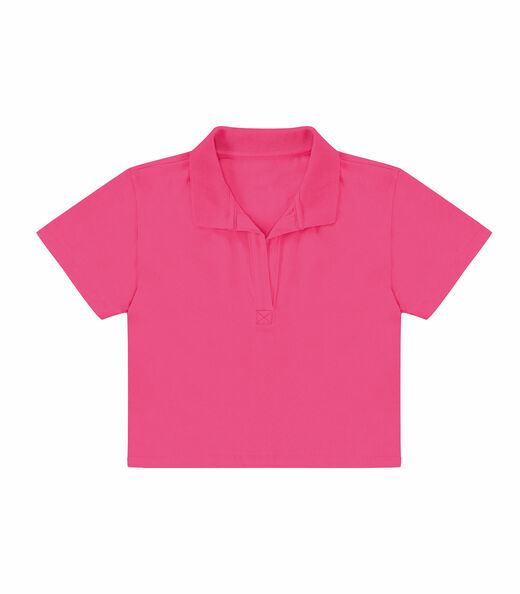 Blusa Feminina Manga Curta Endless Rosa