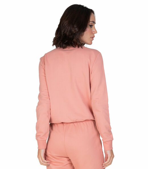 Blusão Feminino Básico Select Rosa