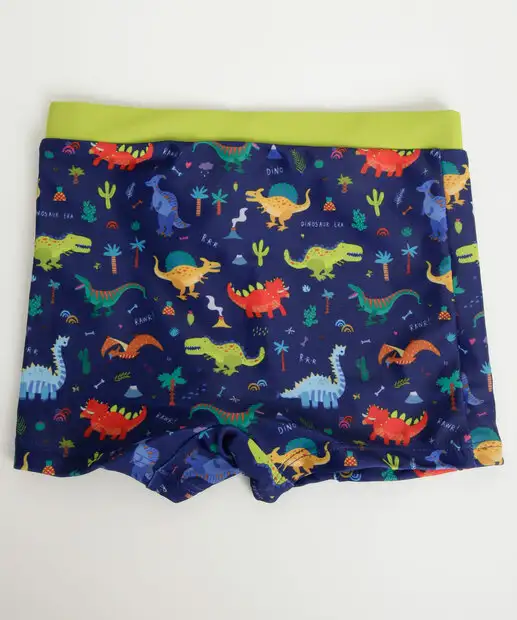 Conjunto Infantil Praia Proteção UV Marisa TAM 1 a 4 Azul