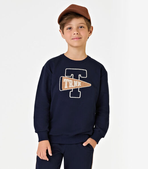 Conjunto Blusão com Calça Masculino Trick Nick Azul