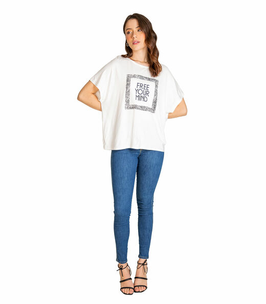 Blusa Malha Visco Premiere Bege
