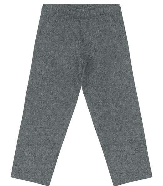 Calça Infantil Moletom Rovitex Kids Cinza