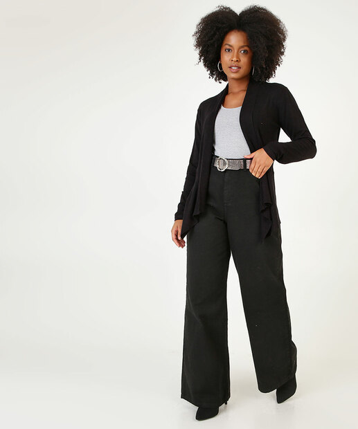 Cardigan Feminino Assimétrico Marisa