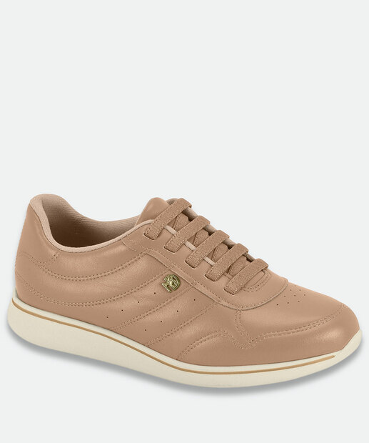 Image_Tênis Casual Feminino Matelassê Modare Bege