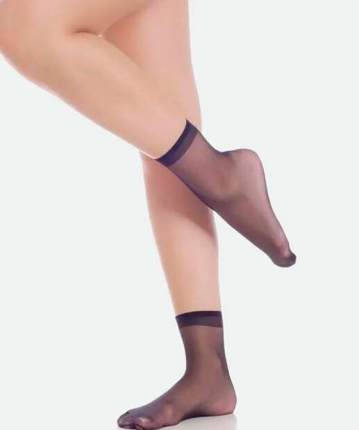 Meia Feminina Soquete Fio 20 Trifil 