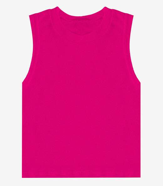 Regata Básica Infantil Lisa Soletex Rosa