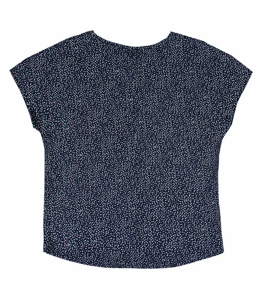 Blusa Feminina Estampada Rovitex Azul