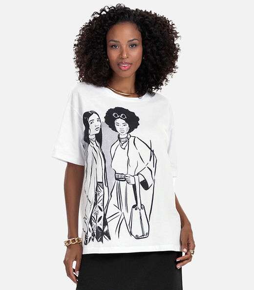 Image_Blusa T- Shirt Feminina Rovitex Branco
