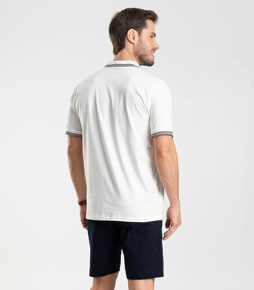 Bermuda Masculina em sarja Diametro Azul