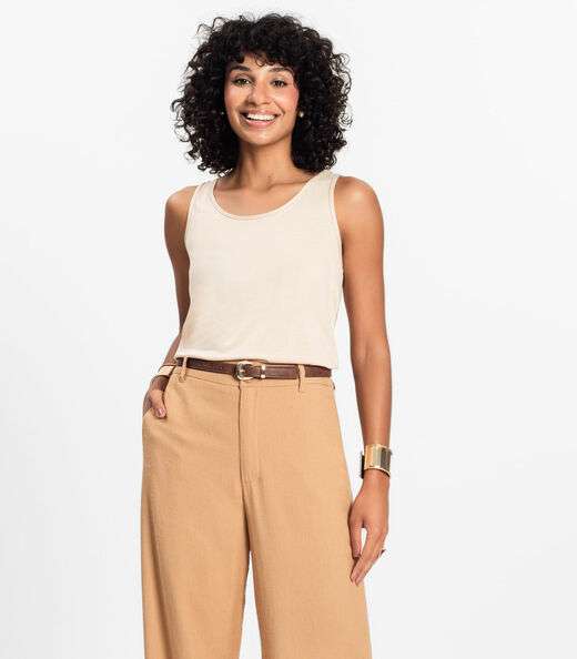 Image_Regata Feminina Básica em Viscotorcion Rovitex Marrom