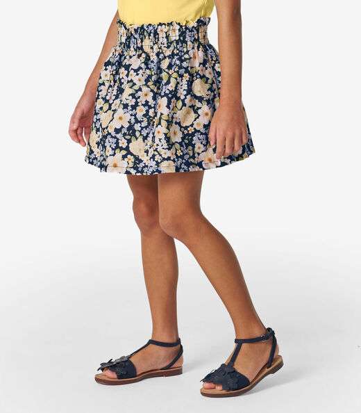 Conjunto Feminino Blusa com Saia  Trick Nick Amarelo