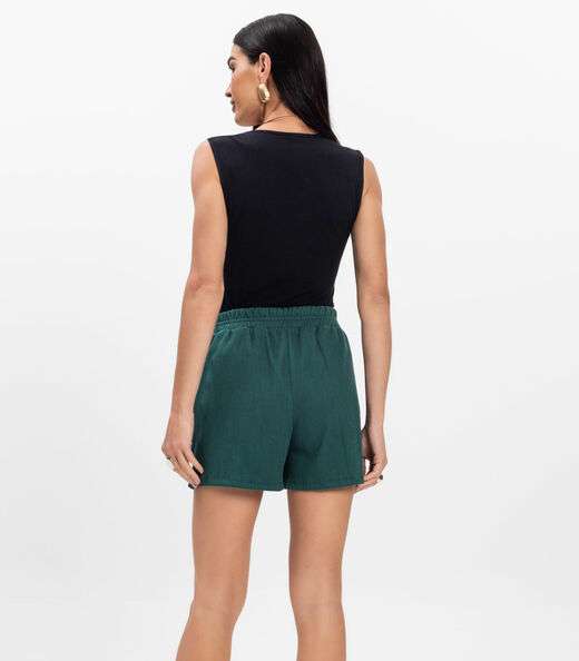 Shorts Feminino Infinita Cor Verde