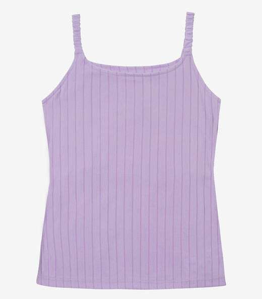 Blusa Feminina De Alça Seletc Roxo