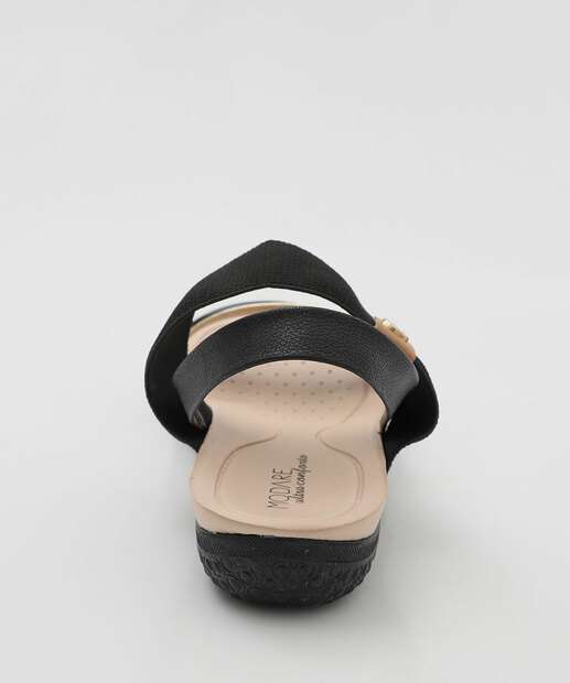 Sandália Feminina Rasteira Modare Preto