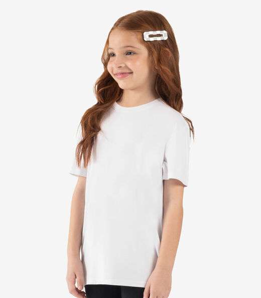 Camiseta Unissex Viscotorcion Rovi Kids Branco