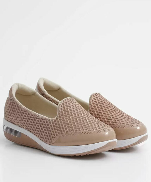 Tênis Casual Feminino Knit Conforto Modare