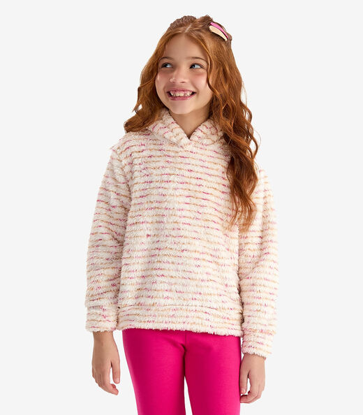Conjunto Blusão com Legging Molecotton Rovi Kids Rosa