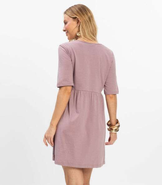 Vestido Feminino Liso Select Roxo