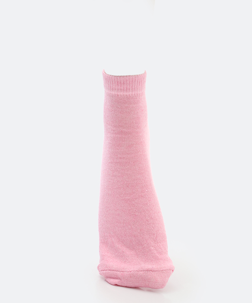 Kit 3 Pares Meias Cano Curto Feminina Estampada Marisa 