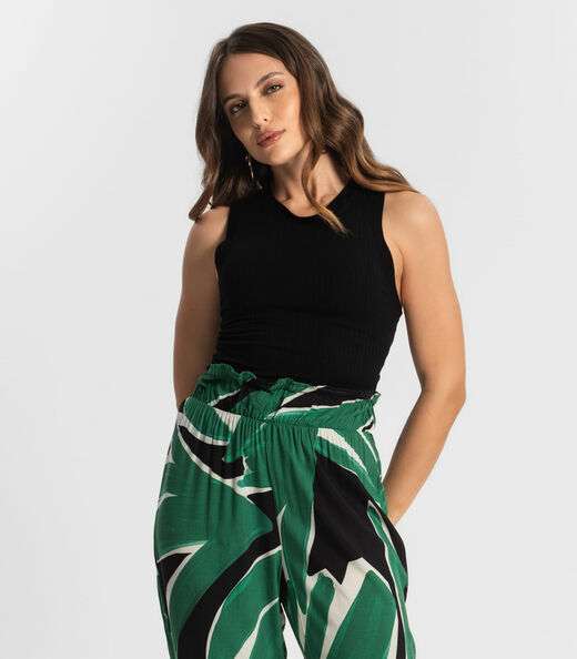 Regata Feminina em Ribana Endless Preto