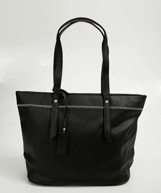 Bolsa De Ombro Tote Feminina Textura Alice Palucci