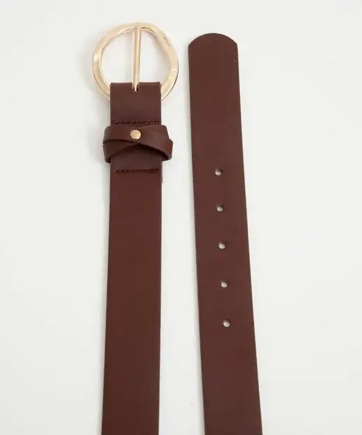 Cinto Feminino Fivela Marisa Marrom