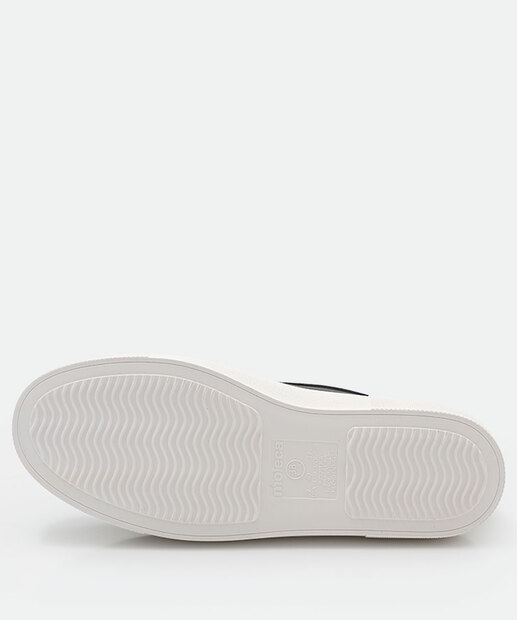 Tênis Casual Slip On Feminino Moleca Preto