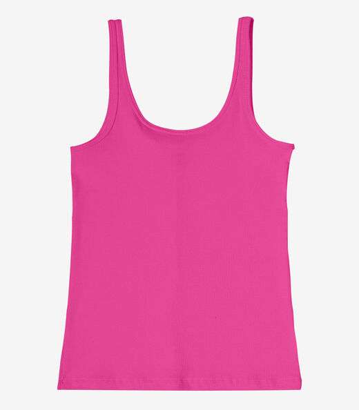 Blusa De Alca Básica Feminina Rovitex Rosa