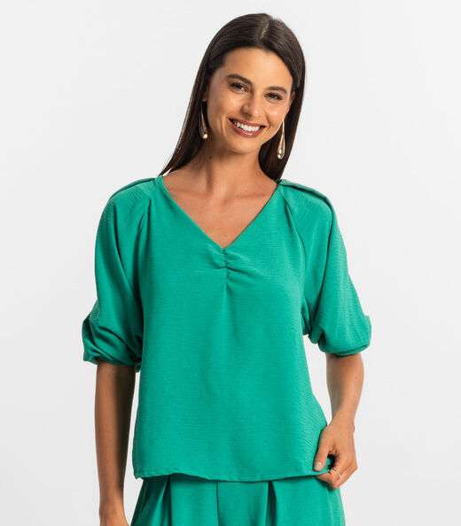 Blusa Feminina Rovitex Verde
