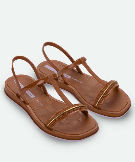 Image_Sandália Feminina Rasteira Glow Ipanema Marrom