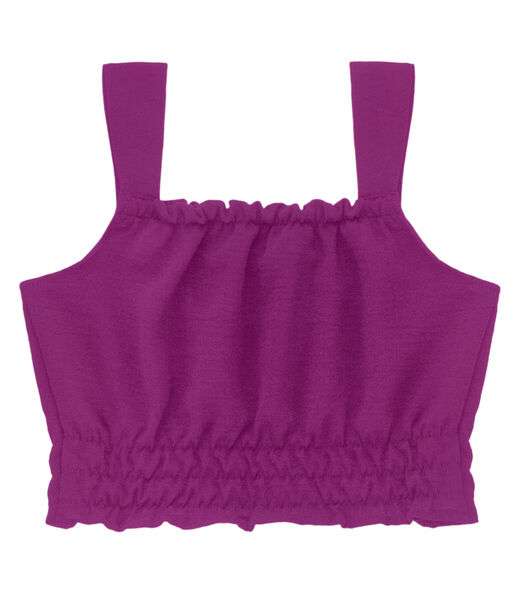 Blusa De Alça Juvenil Feminina Minty Roxo