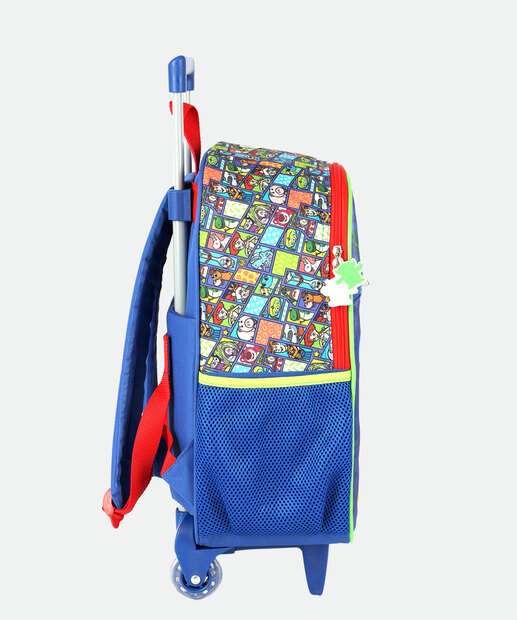 Mochila Mala Com Rodas Infantil Toy Story Disney
