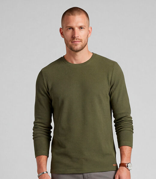 Camiseta Manga Longa Diametro Verde
