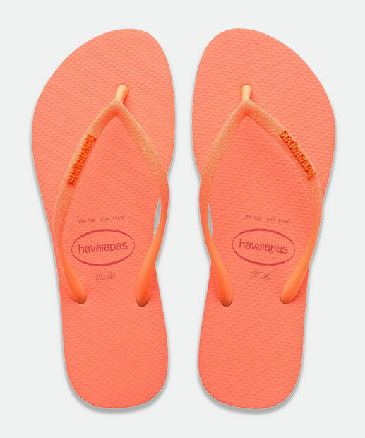 Chinelo Havaianas Feminino Slim Glitter