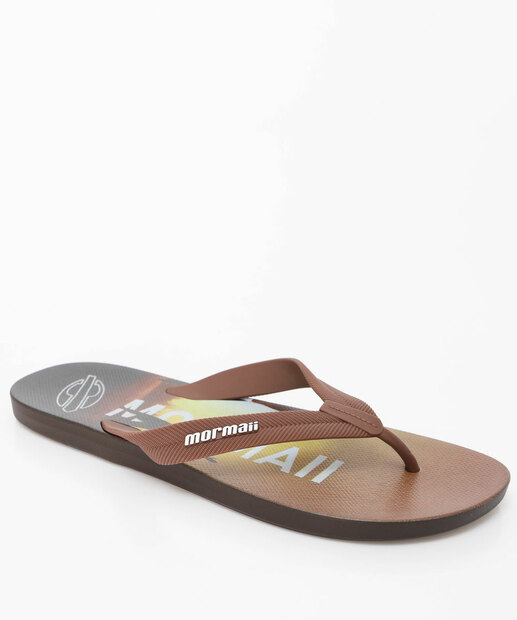 Chinelo Masculino Tropical Mormaii Marrom