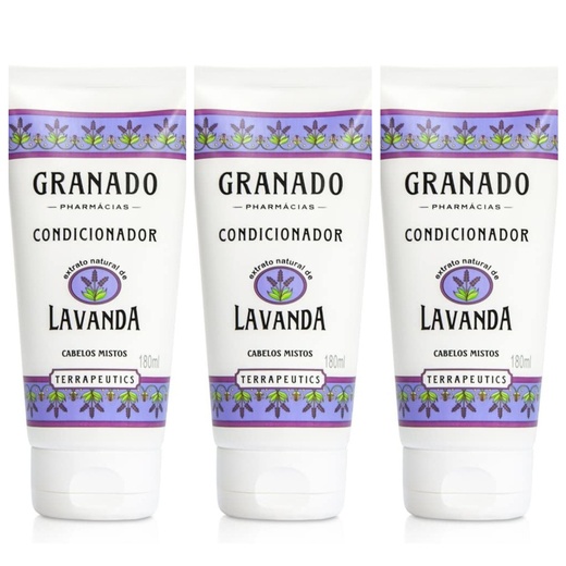 Image_Kit com 3 Unidades de Condicionador Granado Terrapeutics Lavanda 180ml