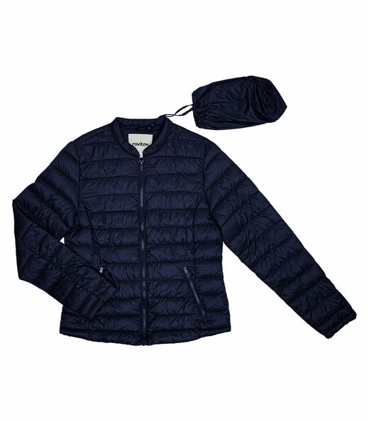 Jaqueta Puffer Feminina Endless Azul