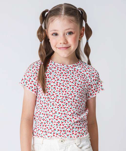 Image_Blusa Infantil Canelada Cereja Marisa Tam 4 a 10 Branco