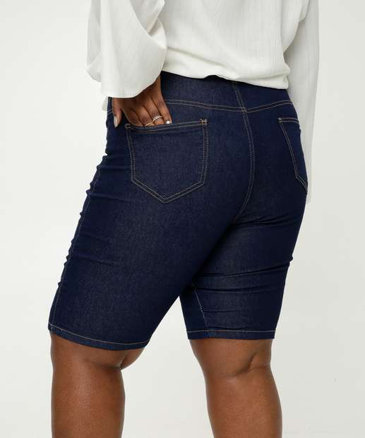 Bermuda Plus Size Feminina Jeans